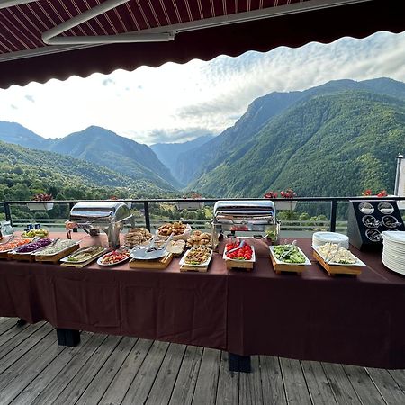 Hotel Panorama Rugove Peje Buitenkant foto