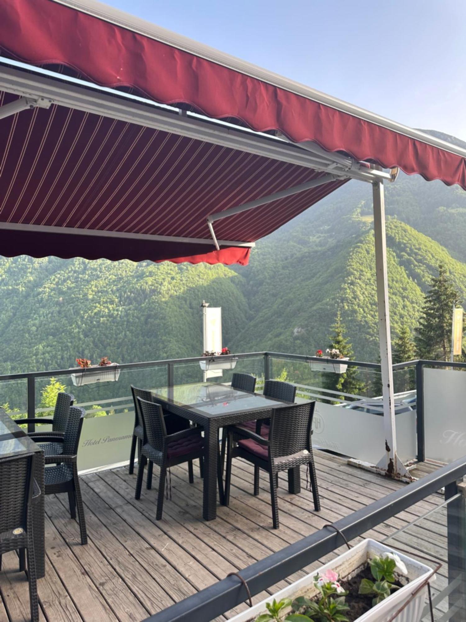 Hotel Panorama Rugove Peje Buitenkant foto